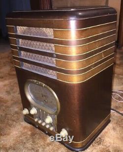 Antique Zenith Table Am/shortwave Radio Model 5s 327