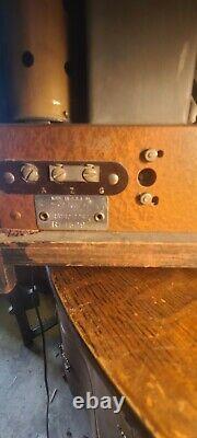 Antique Zenith Wood Tube international Radio Model 6-S-229 Table Top