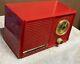 Beautiful RED Truetone Radio 1950's Excellent Condition. Rare Find