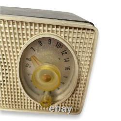 Beautiful Zenith, Model B514c Tube Table Radio/alarm Clock Rare Htf
