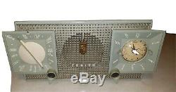 Clean Example Zenith Tube Radio AM-FM/Alarm Model Z733 1955 Operational