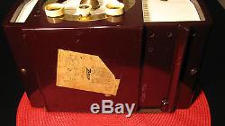 EXCELLENT 1950'S ZENITH AM/FM 7-TUBE RADIO MODEL Y724 SERVICED WORKS GREAT