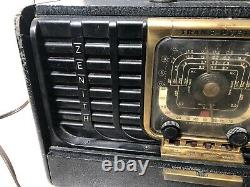 Early Post-war Zenith Trans-Oceanic Clipper Shortwave Radio 8G005TZ1 Works