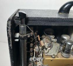 Early Post-war Zenith Trans-Oceanic Clipper Shortwave Radio 8G005TZ1 Works