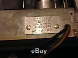 Fabulous Vintage Zenith Tube Radio Universal Long Distance