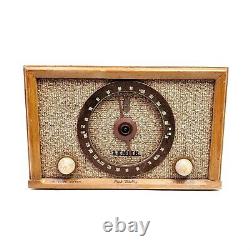 For Repair or Parts Vintage Tube Radio Zenith High Fidelity B835R AM/FM Wood