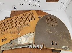 HUGE LOT of RARE Tube Radio Backplate Covers, Various Brands, Zenith, RCA, ETC
