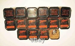 Hoard of 65 UNUSED 1930s-40s ZENITH LONG DISTANCE RADIO TUBES -Most Sealed Boxed