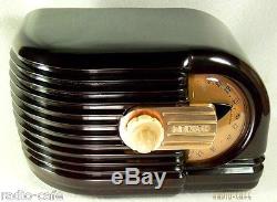 IMMACULATE Art Deco 1938 Pre War ICONIC ZENITH Bakelite Tube Radio CLASSIC GEM