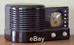 INCREDIBLE Working VTG (1938) Zenith 6D312 Beehive Bakelite Tube Radio