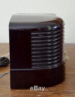 INCREDIBLE Working VTG (1938) Zenith 6D312 Beehive Bakelite Tube Radio