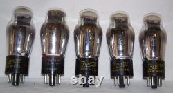 Lot of (15) USED 6X5G tubes, 6X5, ST, full-wave rectifier, radio, Zenith, Wizard, RCA