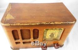 Lot of 3 Vintage Tube Radios in Good Working Order RCA Victor, Mason & Zenith