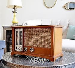 MINT Serviced Antique Vintage ZENITH X334 MCM Tube Radio AM FM Works Perfect