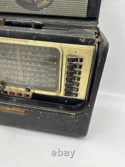 Marine Corp Radio Zenith Transoceanic Wave Magnet Multi-Band Shortwave L600 USMC