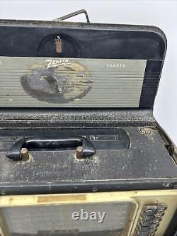 Marine Corp Radio Zenith Transoceanic Wave Magnet Multi-Band Shortwave L600 USMC