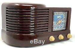 OMG! OMG! What a Beautiful ZENITH 6D512 Radio. A Rare Blue Dial! No Cracks