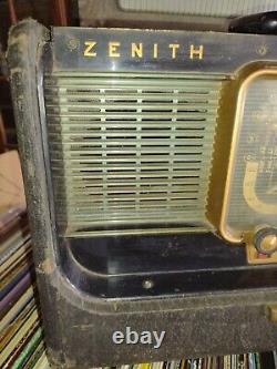 Old Zenith Trans-Oceanic radio for parts/repair powers up, no signal Cool