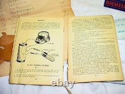 Original Instructions & Paperwork For Zenith Super Model 27 28 29