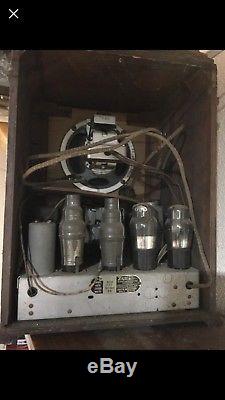 Original Vintage 1930s Zenith Model 808 Tube Radio