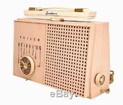 PINK RADIOS ARE FOR BOYS! And girls, and everyone! PHILCO Scantenna G-681