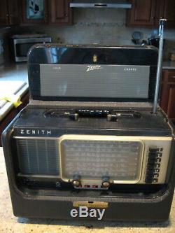 R600 Zenith Transoceanic tube radio working great on all bands