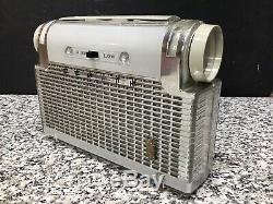RARE 1950s ZENITH L401 Plastic Tube Radio & Case Mid Century Modern Chrome