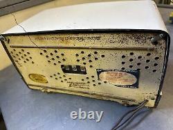 RARE mid Century Vintage Zenith Table Radio Model 8H023 w Circa 1946-7 Works