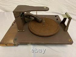 RCA Vintage Ansley Dynaphone Broadcast Short Wave Tube radio Record Player