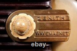 Rare! Antique Zenith WAVEMAGNET vacuum tube radio 6D315