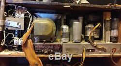Rare Vintage Antique Zenith Transoceanic Bomber 7G605 Clipper Radio