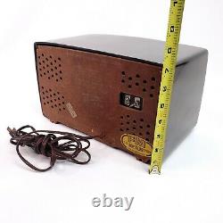 Rare Vintage Zenith 7H921-Z AM/FM Tube Radio Armstrong System Bakelite Tabletop