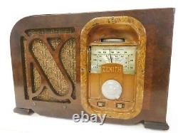 Rare Zenith Model 6P428 Tabletop Radio Working and A Beauty