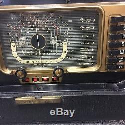 Rare Zenith Wave Magnet Portable Trans-Oceanic Military Radio H-5001950's5H40