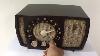 Savanna Brown And White 1955 Zenith Y724 Am Fm Tube Radio Gorgeous And Sounds Magnifico