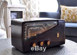 Serviced Near MINT Antique Vintage ZENITH R721 Bakelite Tube Radio Works Perfect