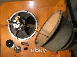 VINTAGE 1930s-40s ART DECO ZENITH 9S262 TUBE RADIO Speaker & Studs/Nuts