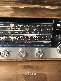 VINTAGE ZENITH AM-SHORT RECEIVER RADIO MODEL M660A Works