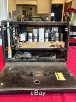 VINTAGE Zenith Trans-Oceanic Clipper Radio 8G005TZ1 Parts ONLY/ For Restoration