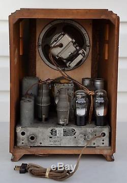 VTG (1934) Zenith 807 Wood Tube Radio Broadcast & Shortwave Receiver BEAUTIFUL