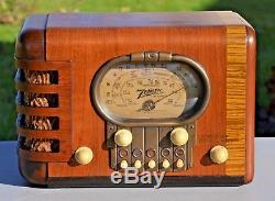 VTG Working (1939) Zenith 5S319 Broadcast & Shortwave Tube Radio Receiver