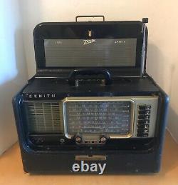 VTG Zenith Trans-Oceanic Multi-Band Tube Radio Y600 withManual & Schematic