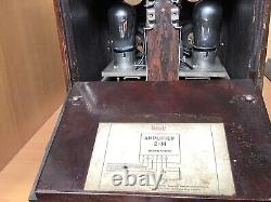 Vintage 1923-24 Zenith Model 2-m Amp Own History Free Shipping