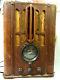 Vintage 1936 Zenith Shortwave Radio Model 5S-29 Antique 5 Tube 2 Band Wood