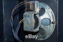 Vintage 1937 Cube Zenith Radio Model 5S218 Professionally Restored Black Dial