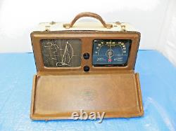 Vintage 1940's Zenith 6G601MH Wavemagnet Broadcast Receiver S/N T719840 USED