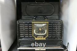Vintage 1940s Zenith Trans Oceanic 8g005tz1 Magnet Cabinet Map Radio Ham WORKS