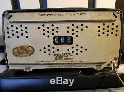 Vintage 1946 Zenith 8HO23W Tube Radio Bakelite Ivory PREWAR & POSTWAR FM RADIO