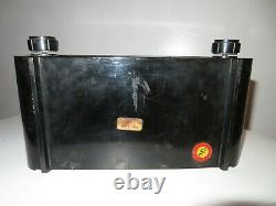 Vintage 1948 1949 Zenith Tube Radio Model 5D810 The Pacemaker in Jet Black