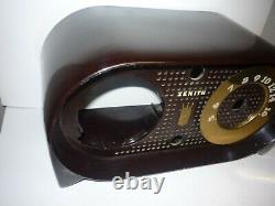 Vintage 1950 Owl Eye Zenith 5G03 G516 tube Radio Case Cabinet
